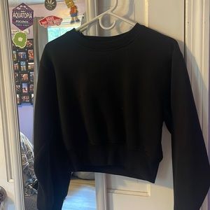 cropped forever 21 hoodie, size small